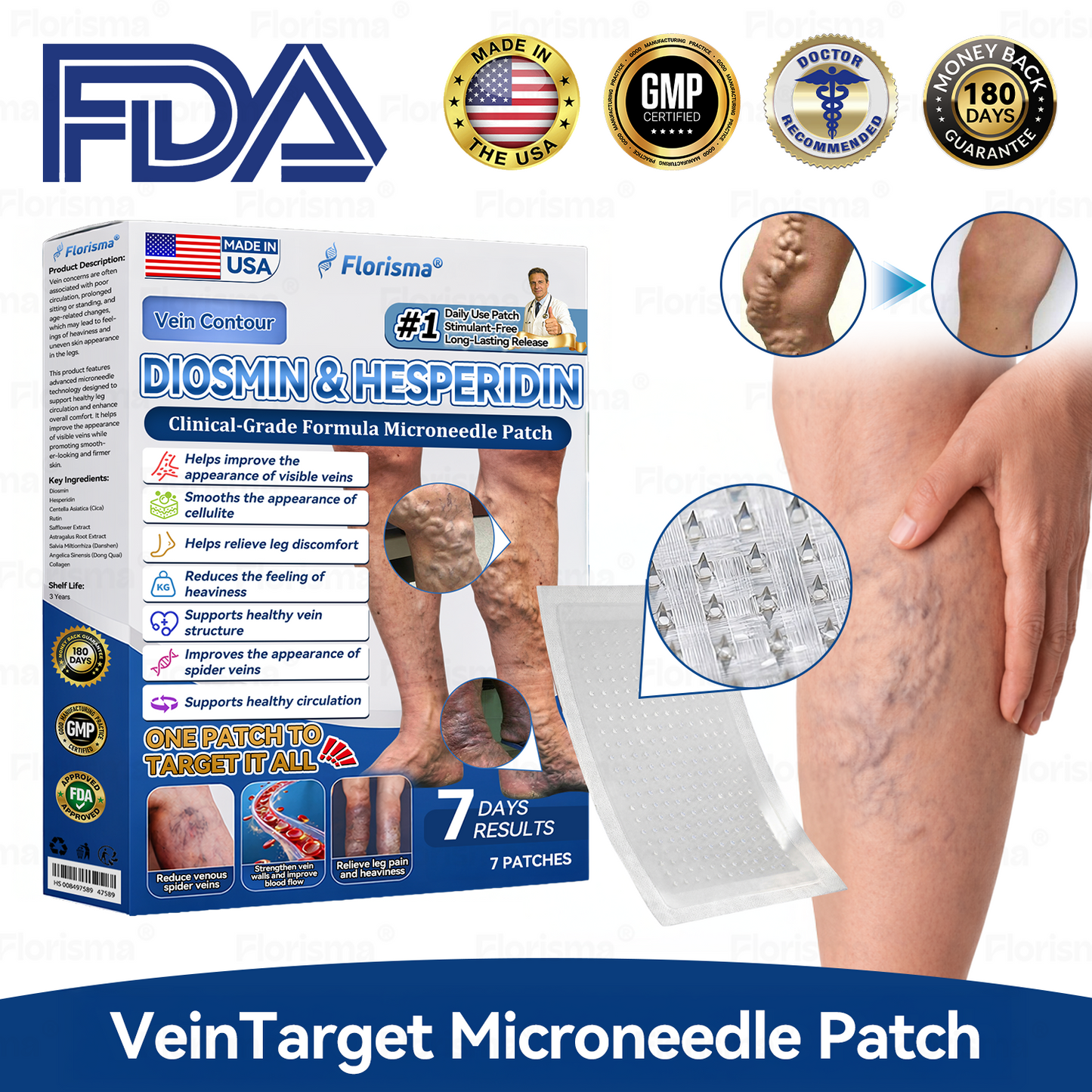 7-Day Visible Results✅𝑭𝑳𝑶𝑹𝑰𝑺𝑴𝑨® 𝐕𝐞𝐢𝐧 𝐂𝐨𝐧𝐭𝐨𝐮𝐫 𝑪𝒍𝒊𝒏𝒊𝒄𝒂𝒍-𝑮𝒓𝒂𝒅𝒆 𝑭𝒐𝒓𝒎𝒖𝒍𝒂 𝑴𝒊𝒄𝒓𝒐𝒏𝒆𝒆𝒅𝒍𝒆 𝑷𝒂𝒕𝒄𝒉(𝑫𝑰𝑶𝑺𝑴𝑰𝑵 & 𝑯𝑬𝑺𝑷𝑬𝑹𝑰𝑫𝑰𝑵)— 𝗔𝗱𝘃𝗮𝗻𝗰𝗲𝗱 𝗛𝗲𝗿𝗯𝗮𝗹 𝗕𝗹𝗲𝗻𝗱 𝗧𝗮𝗿𝗴𝗲𝘁𝘀 𝗦𝗽𝗶𝗱𝗲𝗿 𝗩𝗲𝗶𝗻𝘀 & 𝗥𝗲𝗹𝗶𝗲𝘃𝗲𝘀 𝗛𝗲𝗮𝘃𝘆, 𝗧𝗶𝗿𝗲𝗱 𝗟𝗲𝗴𝘀🍁