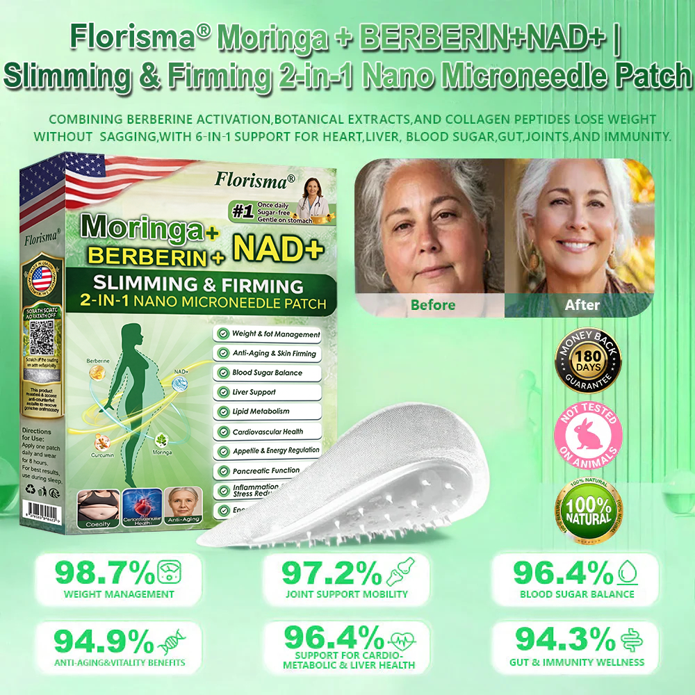 【𝐿𝑎𝑠𝑡 𝐷𝑎𝑦 𝑃𝑟𝑜𝑚𝑜𝑡𝑖𝑜𝑛 80% 𝑂𝐹𝐹】✅Florisma® 𝑀𝑜𝑟𝑖𝑛𝑔𝑎 · 𝐵𝑒𝑟𝑏𝑒𝑟𝑖𝑛𝑒 × 𝑁𝐴𝐷+10-𝑖𝑛-1 𝐴𝑑𝑣𝑎𝑛𝑐𝑒𝑑 𝑁𝑎𝑛𝑜 𝑀𝑖𝑐𝑟𝑜𝑛𝑒𝑒𝑑𝑙𝑒 𝑃𝑎𝑡𝑐ℎ✨𝟩 𝑃𝑎𝑡𝑐ℎ𝑒𝑠 𝑃𝑒𝑟 𝐵𝑜𝑥 · 𝑂𝑛𝑒-𝑊𝑒𝑒𝑘 𝑆𝑢𝑝𝑝𝑙𝑦🍂
