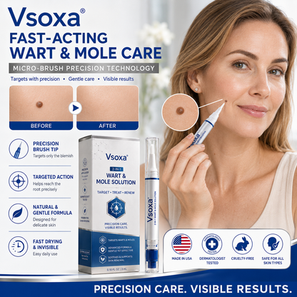 𝗩𝘀𝗼𝐱𝐚® 𝟤-𝗶𝗻-𝟭 𝗪𝗮𝗋𝗍 & 𝖬𝗈𝑙𝑒 𝐒𝐨𝐥𝐮𝘁𝗶𝗼𝗻